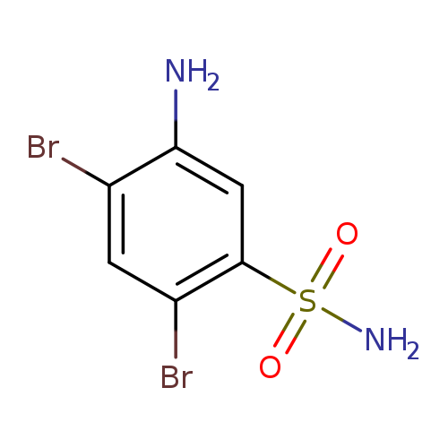 5-Amino-2,4-dibromobenzenesulfonamide