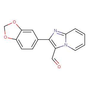 Imidazo[1,2-a]pyridine-3-carboxaldehyde,2-(1,3-benzodioxol-5-yl)-