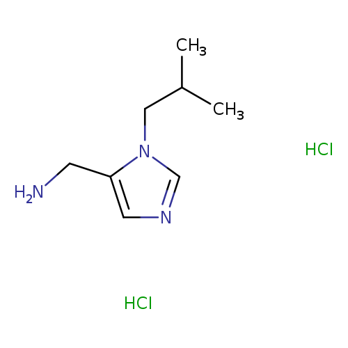 [(1-isobutyl-1H-imidazol-5-yl)methyl]amine dihydrochloride