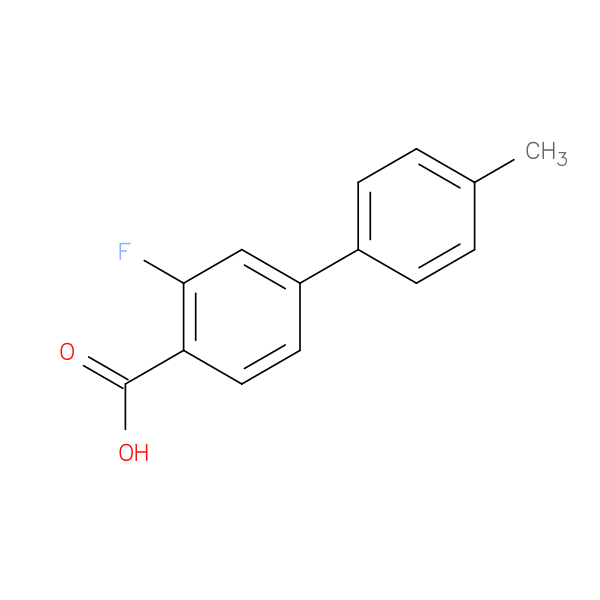 2-Fluoro-4-(4-methylphenyl)benzoic acid