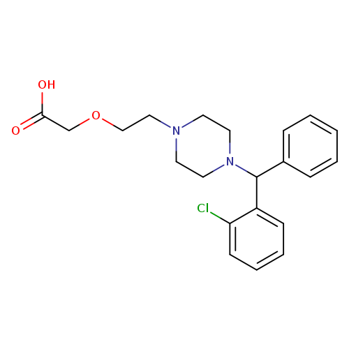 (RS)-2-[2-[4-[(2-Chloro-phenyl)phenylMethyl]piperazin-1-yl]ethoxy]aceticAcidDihydrochloride