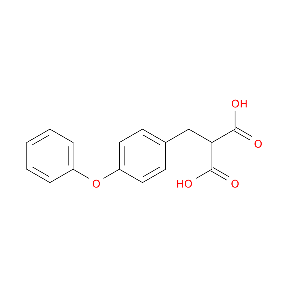 2-[(4-Phenoxyphenyl)methyl]propanedioic acid