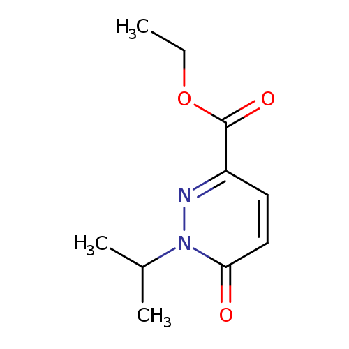 ethyl 6-oxo-1-(propan-2-yl)-1,6-dihydropyridazine-3-carboxylate