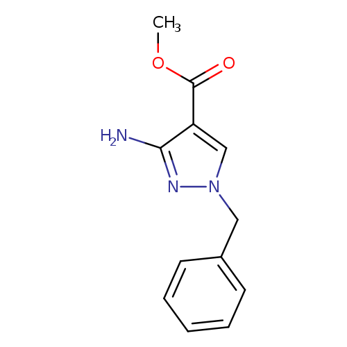 methyl 3-amino-1-benzyl-1H-pyrazole-4-carboxylate