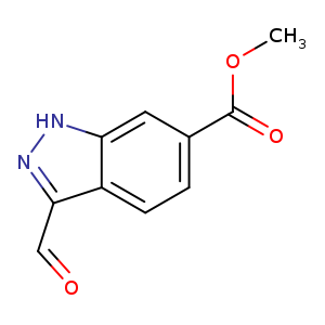 Methyl 3-formyl-1H-indazole-6-carboxylate