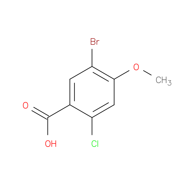 5-Bromo-2-chloro-4-methoxybenzoic acid