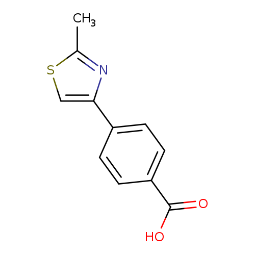 Benzoic acid, 4-(2-methyl-4-thiazolyl)-