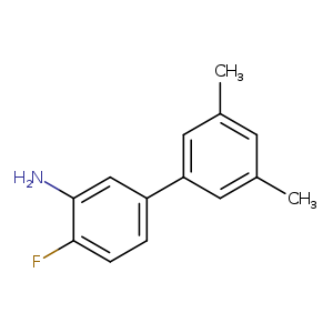 [1,1'-Biphenyl]-3-aMine, 4-fluoro-3',5'-diMethyl-