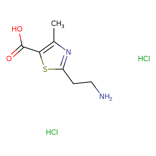 2-(2-aminoethyl)-4-methyl-1,3-thiazole-5-carboxylic acid dihydrochloride