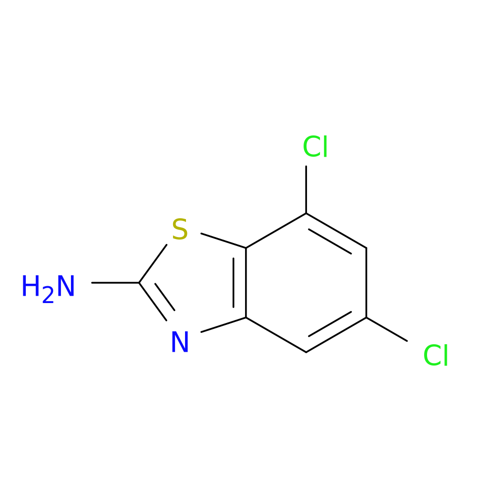 2-benzothiazolamine, 5,7-dichloro-