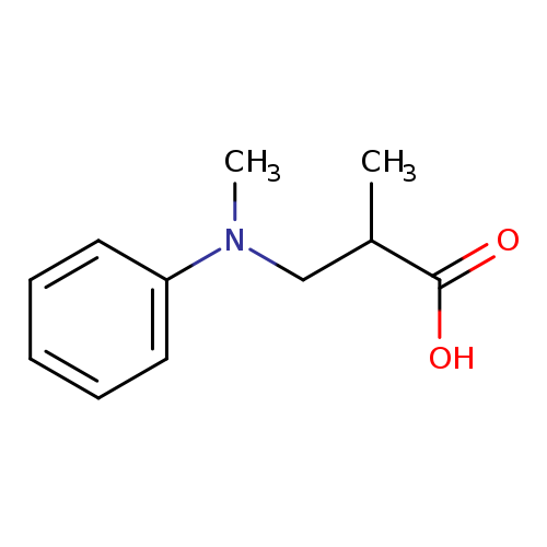 2-Methyl-3-[methyl(phenyl)amino]propanoic acid