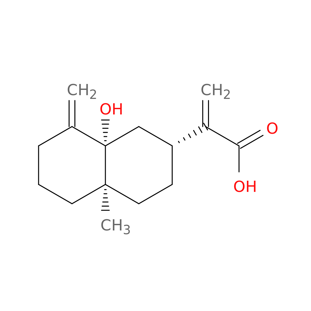 (2R,4aR,8aS)-Decahydro-8a-hydroxy-4a-methyl-α,8-bis(methylene)-2-naphthaleneacetic acid