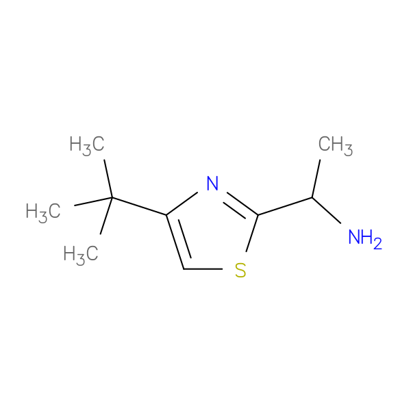 1-(4-tert-butyl-1,3-thiazol-2-yl)ethan-1-amine