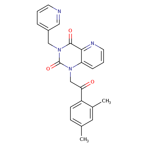 1-[2-(2,4-dimethylphenyl)-2-oxoethyl]-3-[(pyridin-3-yl)methyl]-1H,2H,3H,4H-pyrido[3,2-d]pyrimidine-2,4-dione