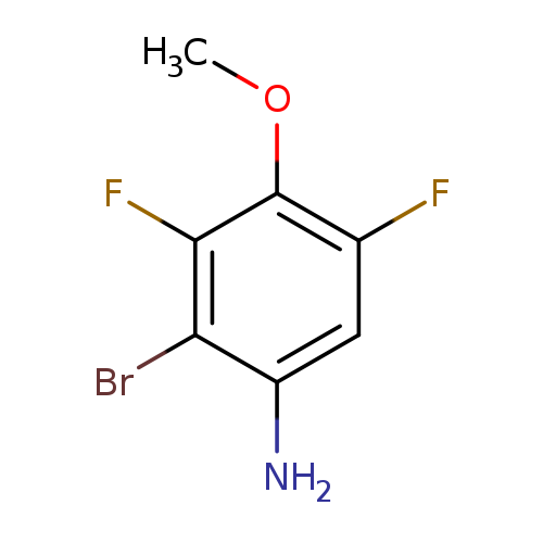 2-bromo-3,5-difluoro-4-methoxyaniline