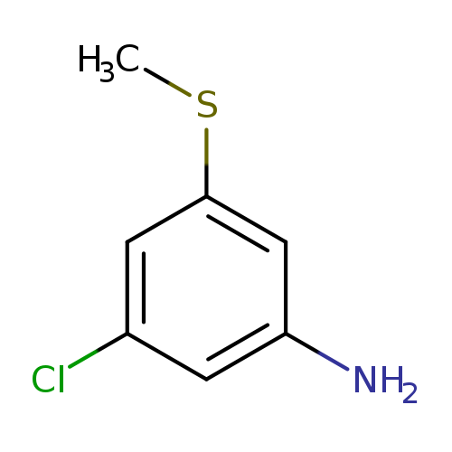 3-chloro-5-(methylsulfanyl)aniline