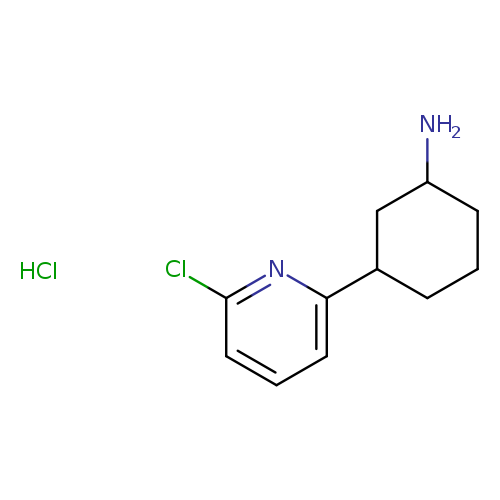 3-(6-chloropyridin-2-yl)cyclohexan-1-amine hydrochloride, Mixture of diastereomers