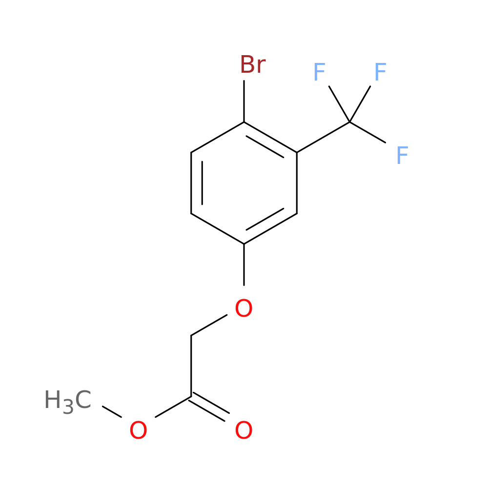 Methyl 2-(4-bromo-3-(trifluoromethyl)phenoxy)acetate