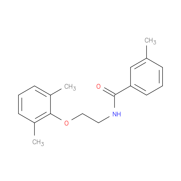 N-[2-(2,6-Dimethylphenoxy)ethyl]-3-methylbenzamide