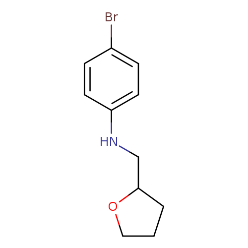 4-bromo-N-[(oxolan-2-yl)methyl]aniline