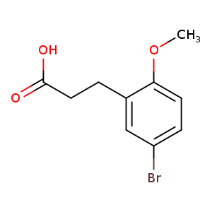 Benzenepropanoic acid, 5-bromo-2-methoxy-
