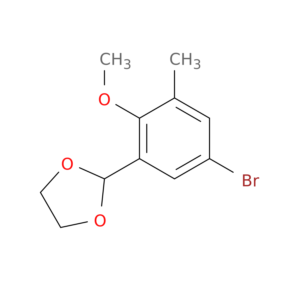 2-(5-Bromo-2-methoxy-3-methylphenyl)-1,3-dioxolane