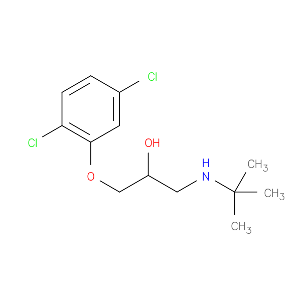 1-(tert-butylamino)-3-(2,5-dichlorophenoxy)propan-2-ol