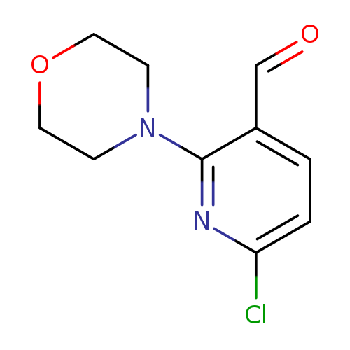 6-Chloro-2-morpholinonicotinaldehyde