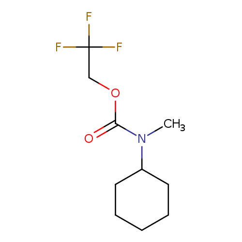 2,2,2-trifluoroethyl N-cyclohexyl-N-methylcarbamate