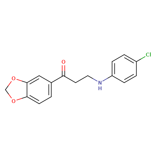 1-(2H-1,3-benzodioxol-5-yl)-3-[(4-chlorophenyl)amino]propan-1-one