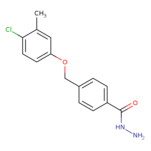 4-((4-Chloro-3-methylphenoxy)methyl)benzohydrazide