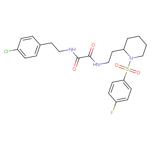 N'-[2-(4-chlorophenyl)ethyl]-N-{2-[1-(4-fluorobenzenesulfonyl)piperidin-2-yl]ethyl}ethanediamide