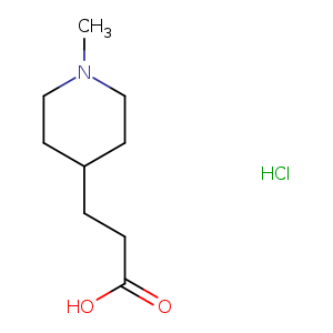 3-(1-methyl-4-piperidinyl)propanoic acid hydrochloride