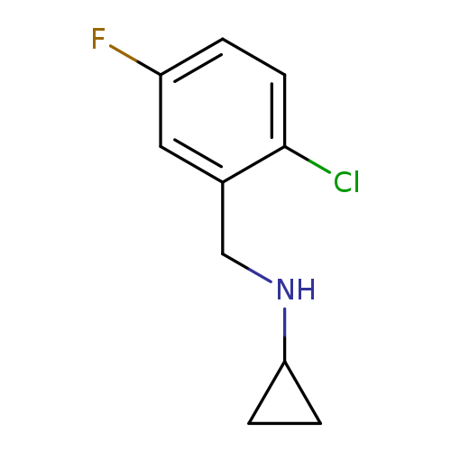 N-[(2-Chloro-5-fluorophenyl)methyl]cyclopropanamine