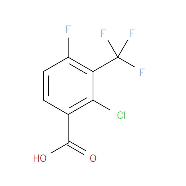 2-chloro-4-fluoro-3-(trifluoromethyl)benzoic acid