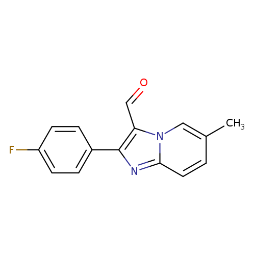 2-(4-Fluorophenyl)-6-methylimidazo[1,2-a]pyridine-3-carbaldehyde