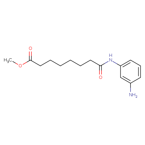 Methyl 8-(3-aminophenylamino)-8-oxooctanoate