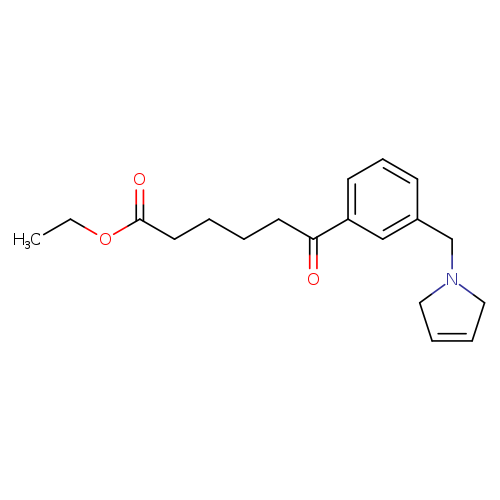 Ethyl 6-(3-((2,5-dihydro-1H-pyrrol-1-yl)methyl)phenyl)-6-oxohexanoate