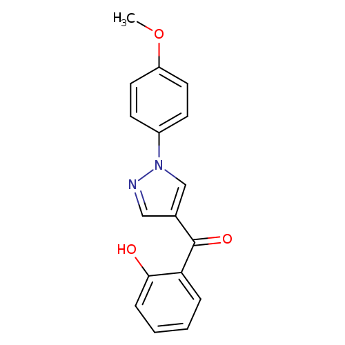 2-[1-(4-methoxyphenyl)-1H-pyrazole-4-carbonyl]phenol