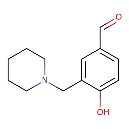 4-Hydroxy-3-(piperidin-1-ylmethyl)benzaldehyde