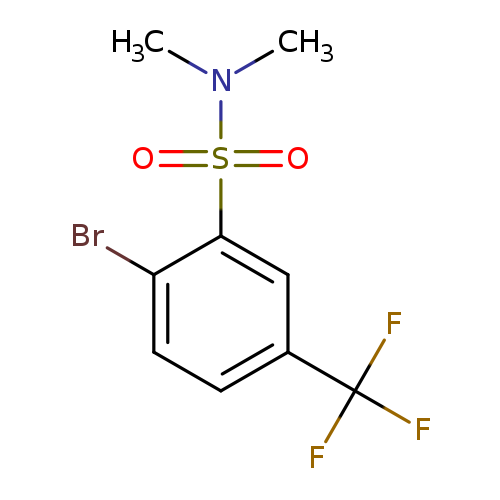 2-Bromo-N,N-dimethyl-5-(trifluoromethyl)benzenesulfonamide