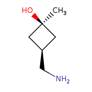 Cyclobutanol, 3-(aminomethyl)-1-methyl-, cis-