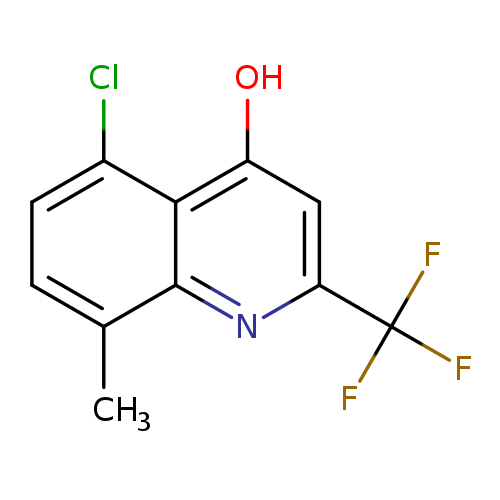 5-Chloro-8-methyl-2-(trifluoromethyl)quinolin-4-ol