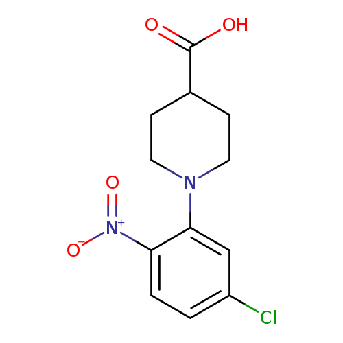 1-(5-Chloro-2-nitrophenyl)piperidine-4-carboxylic acid