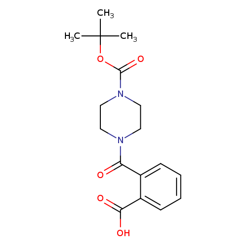 2-({4-[(tert-butoxy)carbonyl]piperazin-1-yl}carbonyl)benzoic acid