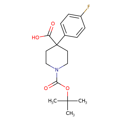 N-BOC-4-(P-FLUOROPHENYL)-4-PIPERIDINECARBOXYLIC ACID