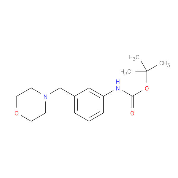 tert-Butyl N-[3-(morpholin-4-ylmethyl)phenyl]carbamate