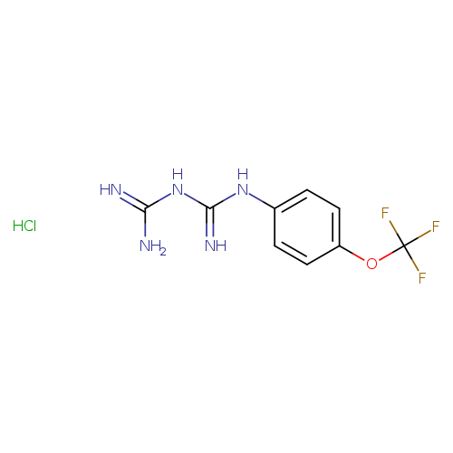 1-[4-(Trifluoromethoxy)phenyl]biguanide hydrochloride