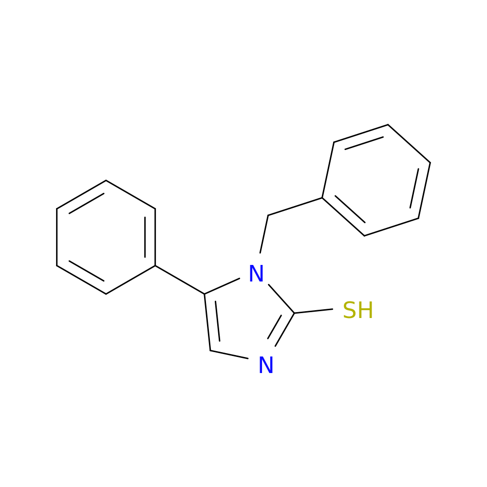 1-BENZYL-5-PHENYL-1,3-DIHYDRO-2H-IMIDAZOLE-2-THIONE