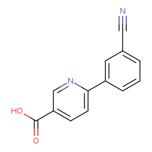 6-(3-Cyanophenyl)nicotinic acid